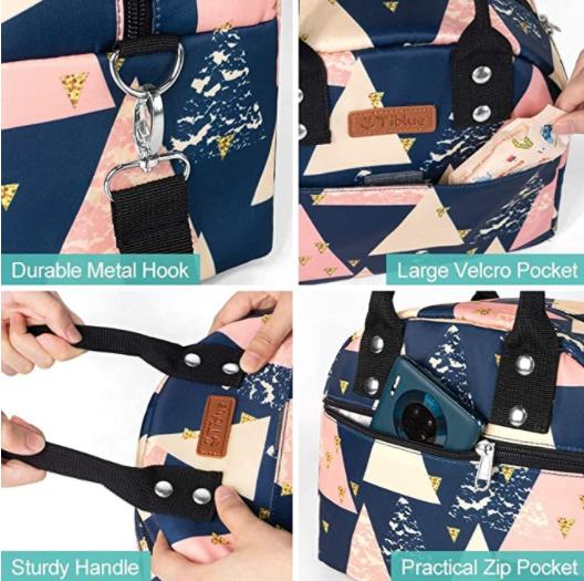 Wéi kann e Portable Lunch Bag d'deeglecht Komfort, d'Liewensmëttelsécherheet an d'On-the-Go Effizienz verbesseren?