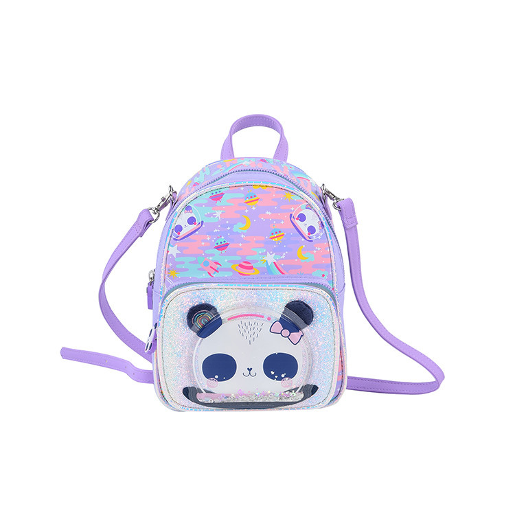 Cartoon Panda Student Schoultasche