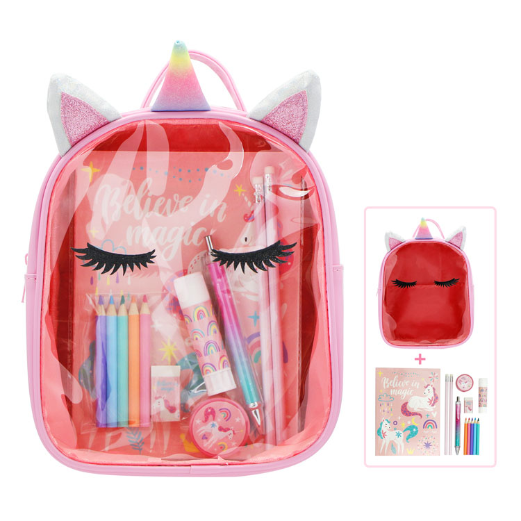 Hot Verkaf Benotzerdefinéiert Schoultasche Stationery Set