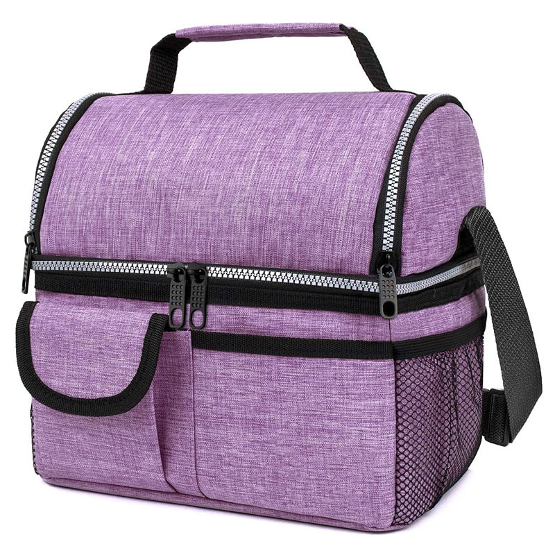 Isoléiert Dual Fach Lunch Bag