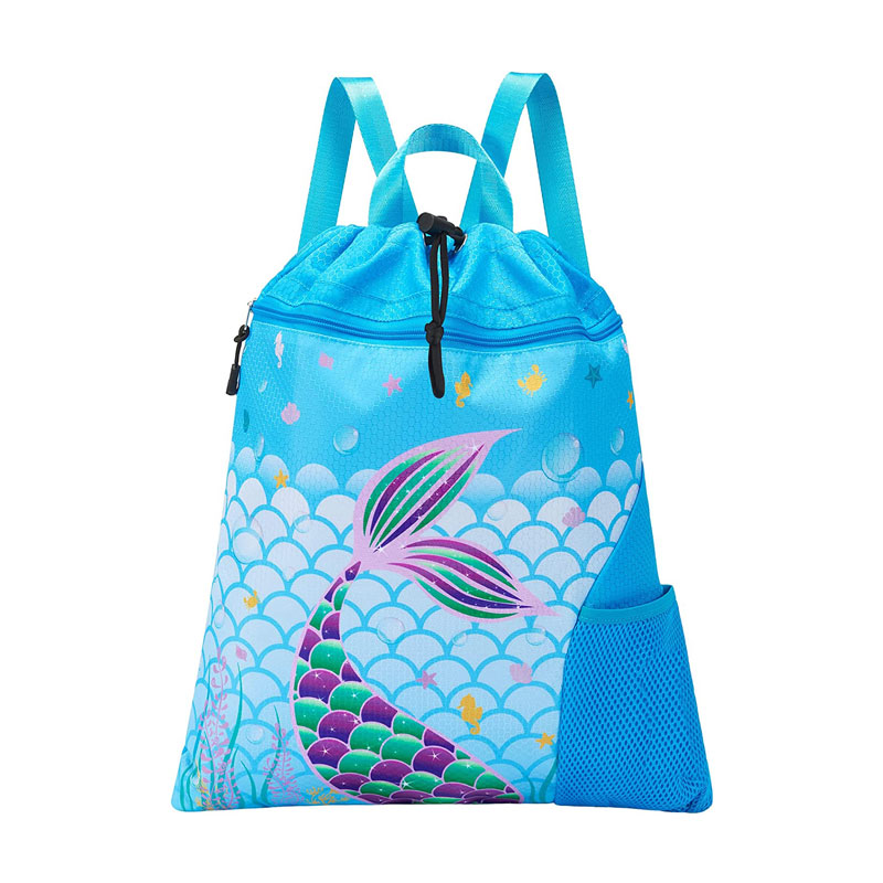 Mermaid Gym Drawstring Rucksak String Bag