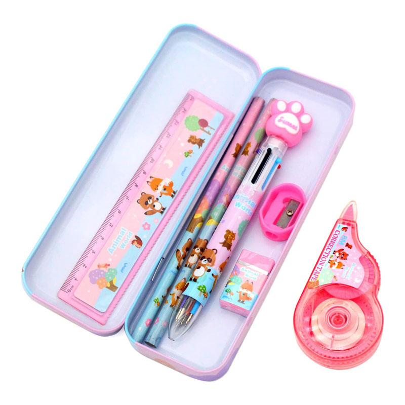 Déi meescht populär Bleistift Case Stationery Set